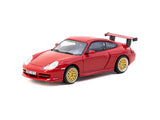 Porsche 911 GT3 (996) (Red) - Tarmac Works x IXO - 1:64 Modellauto 1/64