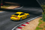 Porsche 911 GT3 (996) (Yellow) - Tarmac Works x IXO - 1:64 Modellauto 1/64