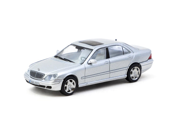 Mercedes-Benz S-Class (Brilliant Silver Metallic) - Tarmac Works - 1:64