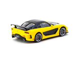 Mazda RX-7 VeilSide Fortune7 (Yellow/Black) - Tarmac Works - 1:64 Modellauto 1/64