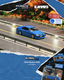 Nissan Skyline (ER34) URAS (Blue) - Tarmac Works - 1:64 Modellauto 1/64