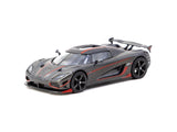 Koenigsegg Agera RS (Black Carbon Fiber/Red) - Tarmac Works - 1:64 Modellauto 1/64