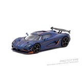 Koenigsegg Agera RS (Dark Blue Carbon Fiber) - Tarmac Works - 1:64 Modellauto 1/64