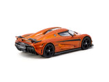 Koenigsegg Regera (Orange Metallic/Black Stripes) - Tarmac Works - 1:64 - Modelcars Passion