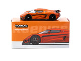 Koenigsegg Regera (Orange Metallic/Black Stripes) - Tarmac Works - 1:64 - Modelcars Passion
