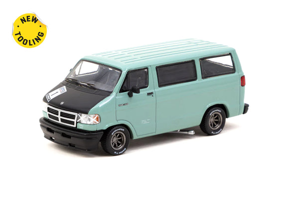 Dodge Van (Light Green) - Tarmac Works - 1:64