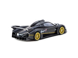 Pagani Huayra R (Matt Black Carbon Fiber) - Tarmac Works - 1:64