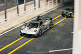 Pagani Huayra R (Satin Silver) - Tarmac Works - 1:64