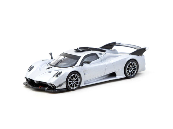 Pagani Huayra R (Satin Silver) - Tarmac Works - 1:64