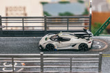 Koenigsegg Jesko Attack (White) with 1 card pack - Tarmac Works - 1:64