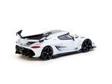 Koenigsegg Jesko Attack (White) with 1 card pack - Tarmac Works - 1:64