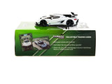 Koenigsegg Jesko Attack (White) with 1 card pack - Tarmac Works - 1:64