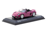 Porsche 718 Spyder RS (Ruby Star Neo) - Minichamps x Tarmac Works - 1:64