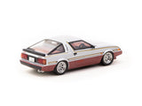 Mitsubishi Starion (Silver & Dark Red) - Tarmac Works - 1:64