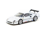 Ferrari F40 Lightweight (White) - Tarmac Works - 1:64