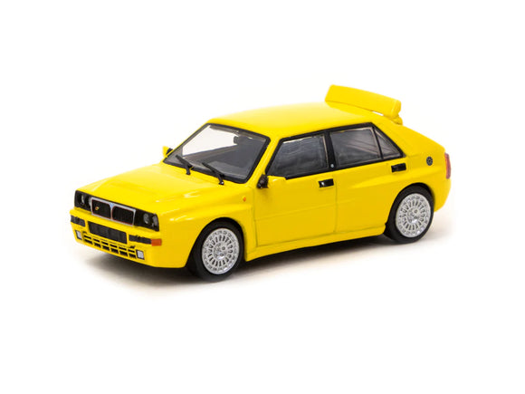 Lancia Delta HF Integrale (Giallo Ginestra) - Tarmac Works - 1:64