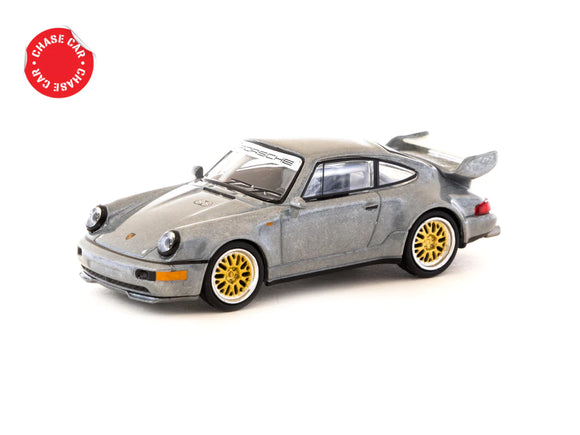 Porsche 911 RSR 3.8 (CHASE PIECE Unpainted Version) - Tarmac Works/Schuco - 1:64