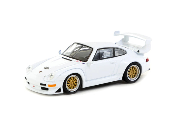 Porsche 911 GT2 (White) - Tarmac Works/Schuco - 1:64