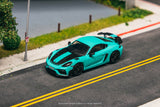 Porsche Cayman GT4 RS (Mint Green) - Tarmac Works - 1:64 Modellauto 1/64