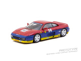 Ferrari 348 Challenge Italy 1993 Fabian Peroni - Tarmac Works x Ixo - 1:64 Modellauto 1/64