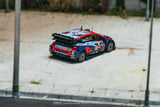 Hyundai i20 N Rally1 Hybrid Rally Sweden 2023 Craig Breen/James Fulton - Tarmac Works x IXO - 1:64 Modellauto 1/64
