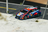 Hyundai i20 N Rally1 Hybrid Rally Sweden 2023 Craig Breen/James Fulton - Tarmac Works x IXO - 1:64 Modellauto 1/64