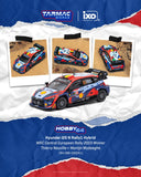 Hyundai i20 N Rally1 Hybrid WRC Central European Rally 2023 Winner Thierry Neuville/Martijn Wydaeghe - Tarmac Works x IXO - 1:64 Modellauto 1/64