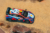 Hyundai i20 N Rally1 Hybrid WRC Central European Rally 2023 Winner Thierry Neuville/Martijn Wydaeghe - Tarmac Works x IXO - 1:64 Modellauto 1/64