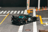 LB-KAIDO WORKS Nissan R32 Skyline (Schwarz) - Tarmac Works - 1:64 Modellauto 1/64