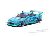 Nissan Skyline GT-R (R32) Widebody by Jon Sibal Sulley - Tarmac Works - 1:64 Modellauto 1/64