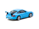 Porsche 911 GT3 (996) (Light Blue) - Tarmac Works x IXO - 1:64 Modellauto 1/64