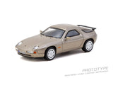 Porsche 928 S4 (Platinum Metallic) - Tarmac Works - 1:64 Modellauto 1/64