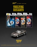 Aston Martin V8 Vantage James Bond “The Living Daylights” – Weapons Off - MINI GT - 1:64 Modellauto 1/64