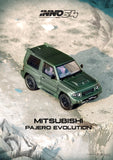Mitsubishi Pajero Evolution (Satin Green) - INNO64 - 1:64