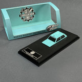 World's Shortest Drivable Car Carmagheddon (Tiffany Blue) - Micro Turbo - 1:64 - Modelcars Passion