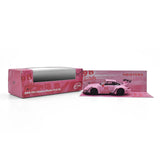 RWB 993 Hooters #98 (Matte Pink) - Model Model - 1:64 Modellauto 1/64