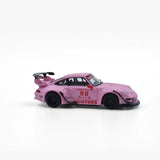 RWB 993 Hooters #98 (Matte Pink) - Model Model - 1:64 Modellauto 1/64