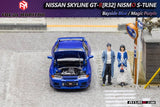 Nissan Skyline GT-R (R32) Nismo S-Tune (Bayside Blue) - Focal Horizon - 1:64 Modellauto 1/64