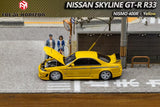 Nissan Skyline GT-R (R33) Nismo 400R (Yellow) - Focal Horizon - 1:64 Modellauto 1/64