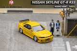 Nissan Skyline GT-R (R33) Nismo 400R (Yellow) - Focal Horizon - 1:64 Modellauto 1/64