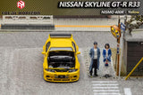 Nissan Skyline GT-R (R33) Nismo 400R (Yellow) - Focal Horizon - 1:64 Modellauto 1/64