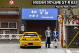 Nissan Skyline GT-R (R33) Nismo 400R (Yellow) - Focal Horizon - 1:64 Modellauto 1/64