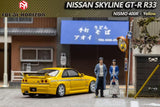 Nissan Skyline GT-R (R33) Nismo 400R (Yellow) - Focal Horizon - 1:64 Modellauto 1/64