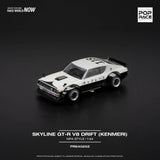 Nissan Skyline GT-R KPGC110 (Kenmeri) NPA Style - Pop Race - 1:64 - Modelcars Passion