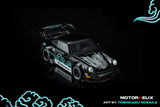 RWB 964 Silver-Fenix Art By Toshikazu Nozaka with Magnetic Air-Cooled Engine - MotorHelix - 1:64 Modellauto 1/64