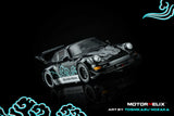 RWB 964 Silver-Fenix Art By Toshikazu Nozaka with Magnetic Air-Cooled Engine - MotorHelix - 1:64 Modellauto 1/64