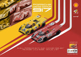 Porsche 917K Shell #18 / Winner #23 Set 24h Le Mans 1970 - SPARK - 1:64
