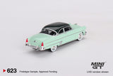 Lincoln Capri 1954 (LHD) (Parklane Green/Bloomfield Green) - MINI GT - 1:64
