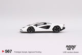 Lamborghini Countach LPI 800-4 (LHD) (Bianco Siderale) - MINI GT - 1:64