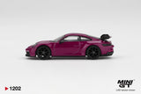 Porsche 911 (992.1) Rubystone Red 4 Car Set - MINI GT - 1:64 Modellauto 1/64